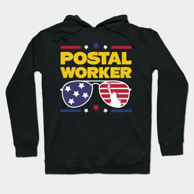 United States Postal Worker Hoodie by Teewyld